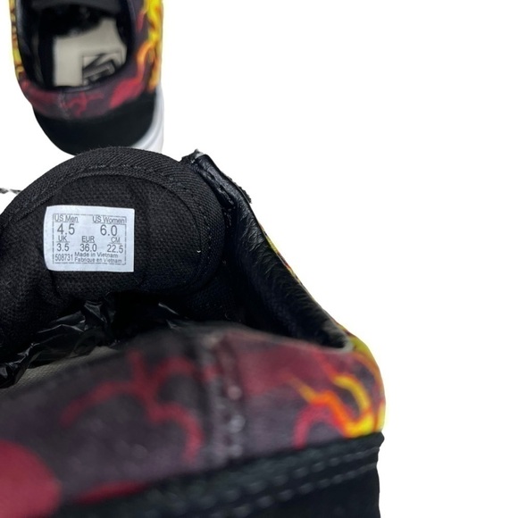 VANS Old Skool Flaming Samurai gum rubber sole Shoes Men’s Sz 4.5 #508731 - Picture 9 of 9